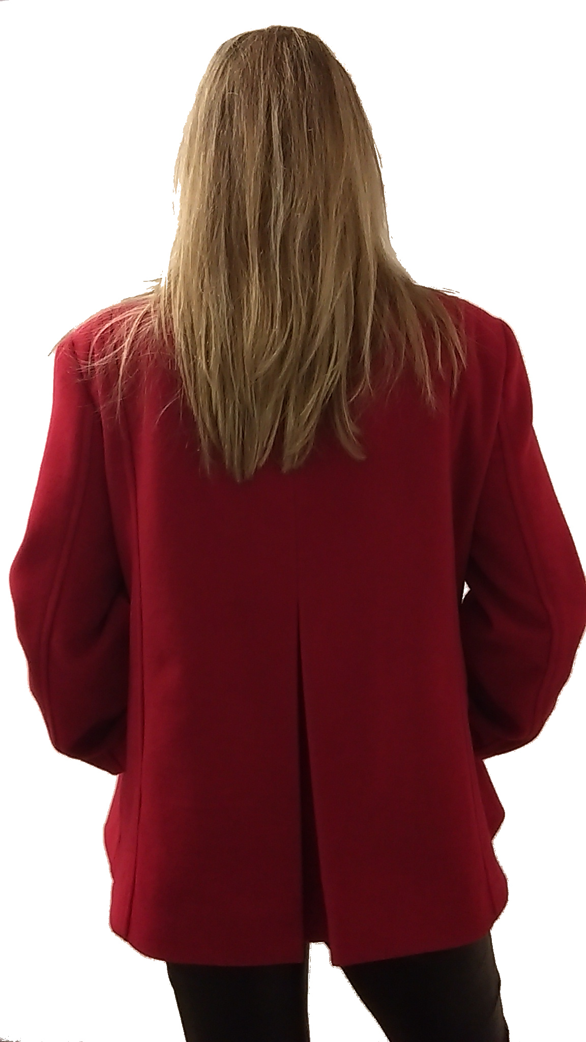 Red Caban Sartoriale doppiopetto con cannoncino